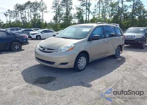 2006 Toyota Sienna Ce z USA, uszkodzony, nr VIN 5TDZA23CX6S531251